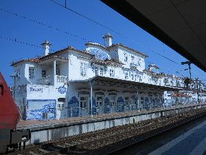 Aveiro – dekoracje dworca