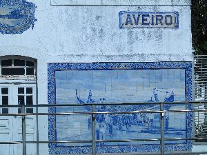 Aveiro – dekoracje dworca