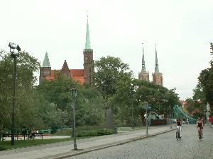 Wrocław - kościoły na Ostrowie Tumskim