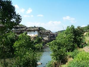 Fujian - tulou w osadzie ludu Hakka