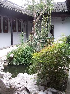 Suzhou (Chiny) - dziedziniec ogrodowy