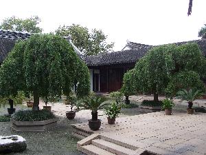 Suzhou (Chiny) - dziedziniec ogrodowy