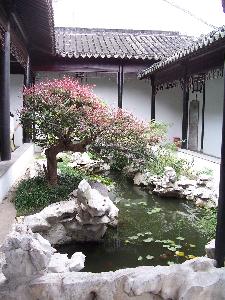 Suzhou (Chiny) - dziedziniec ogrodowy