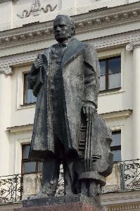 Warszawa - pomnik Stanisława Moniuszki