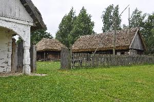 Skansen w Kłóbce - zagroda kujawska