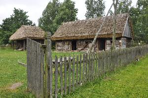 Skansen w Kłóbce - zagroda kujawska