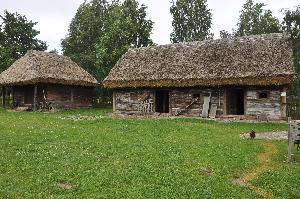 Skansen w Kłóbce - zagroda kujawska