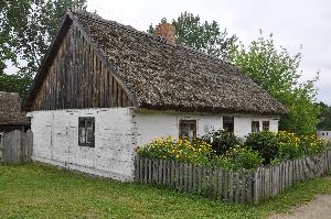 Skansen w Kłóbce - chałupa