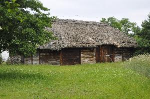 Skansen w Kłóbce - stodoła