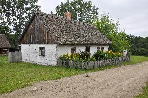 Skansen w Kłóbce - chałupa