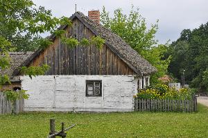 Skansen w Kłóbce - chałupa