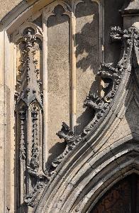 Wrocław - d. kościół św. Bernarda ze Sieny, ob. Muzeum Architektury - portal