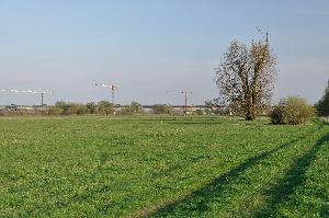 Toruń - budowa mostu autostradowego