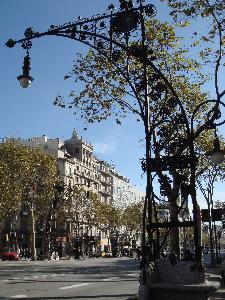 Barcelona - Casa Milà (La Pedrera) - otoczenie