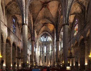 Barcelona - kościół Santa Maria del Mar