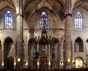 Barcelona - kościół Santa Maria del Mar