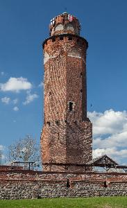 Brodnica - ruiny zamku krzyżackiego