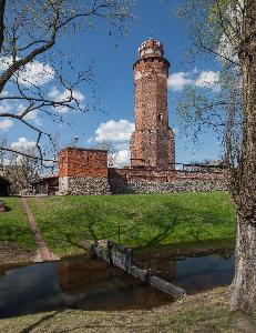 Brodnica - ruiny zamku krzyżackiego