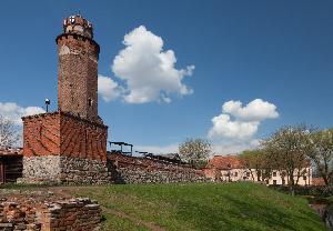 Brodnica - ruiny zamku krzyżackiego