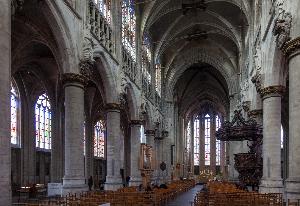 Bruksela - kościół Notre Dame du Sablon