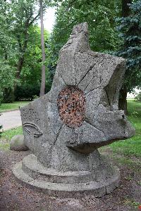 Aleksandrów Kujawski - park przy pałacu Trojanowskich