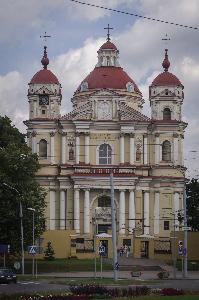 Wilno - kościół pw. św. Piotra i Pawła na Antokolu