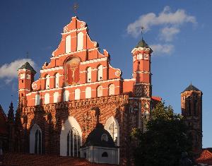 Wilno - kościół pw. św. Franciszka i św. Bernarda