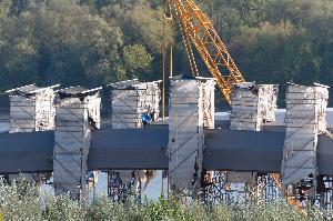 Toruń - budowa mostu drogowego wraz z drogami dojazdowymi