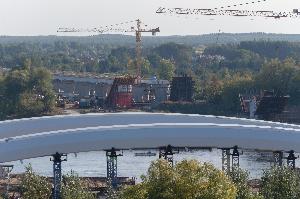Toruń - budowa mostu drogowego wraz z drogami dojazdowymi