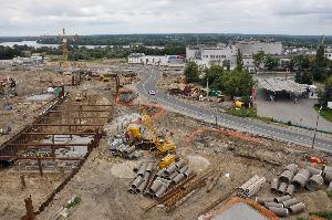 Toruń - budowa mostu drogowego wraz z drogami dojazdowymi