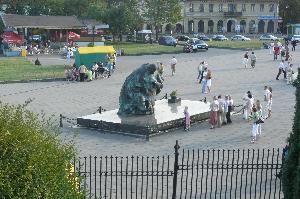 Częstochowa - pomnik kard. Stefana Wyszyńskiego