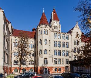 Wrocław - Siedziba Wydziału Architektury oraz Katedry Metrologii Elektronicznej i Fotonicznej Wydziału Elektroniki Politechniki Wrocławskiej (E-1)