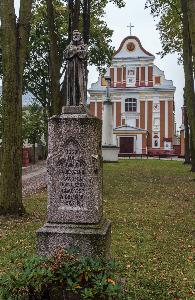 Brzeziny - kościół i klasztor Reformatów