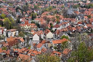 Wernigerode - zabudowa miasta