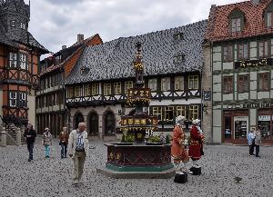 Wernigerode - zabudowa miasta