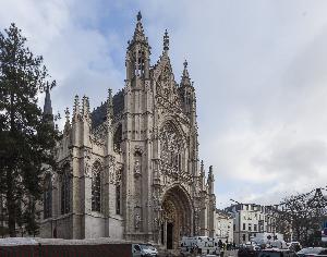 Bruksela - kościół Notre Dame du Sablon