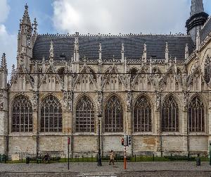 Bruksela - kościół Notre Dame du Sablon