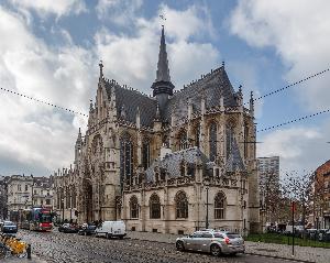 Bruksela - kościół Notre Dame du Sablon