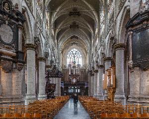 Bruksela - kościół Notre Dame du Sablon