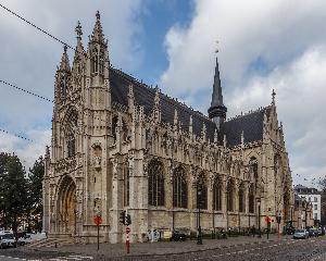 Bruksela - kościół Notre Dame du Sablon