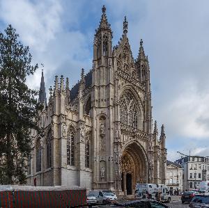 Bruksela - kościół Notre Dame du Sablon