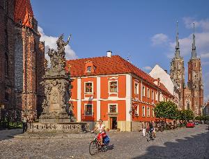 Wrocław - pomnik św. Jana Nepomucena