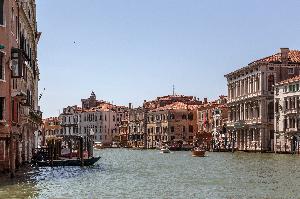 Wenecja - zabudowa Canal Grande