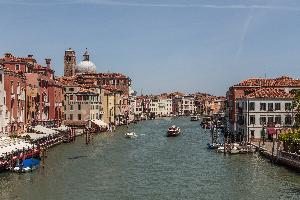 Wenecja - zabudowa Canal Grande