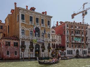 Wenecja - zabudowa Canal Grande