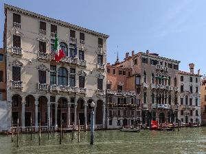 Wenecja - zabudowa Canal Grande