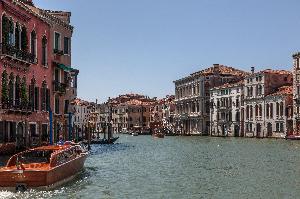 Wenecja - zabudowa Canal Grande