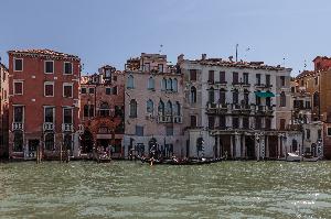 Wenecja - zabudowa Canal Grande