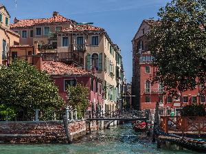 Wenecja - zabudowa Canal Grande