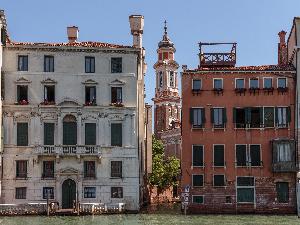 Wenecja - zabudowa Canal Grande